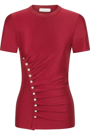 Paco rabanne T-shirt drappeggiata