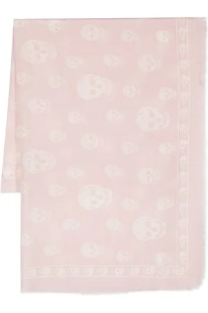 Alexander McQueen Sciarpa con stampa