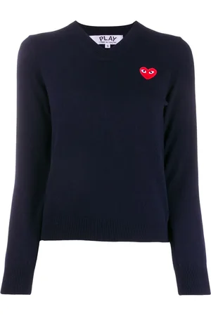 Comme des Garçons Maglione con ricamo