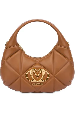 Moschino Borsa a spalla con logo