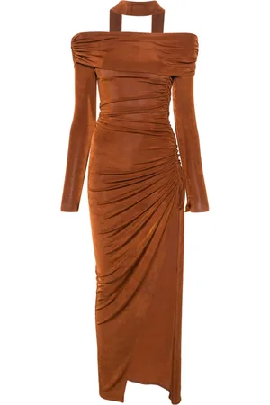 Atu Body Couture Abito lungo con spalle scoperte