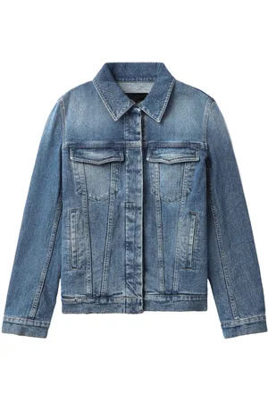 Proenza Schouler Giacca denim con effetto schiarito