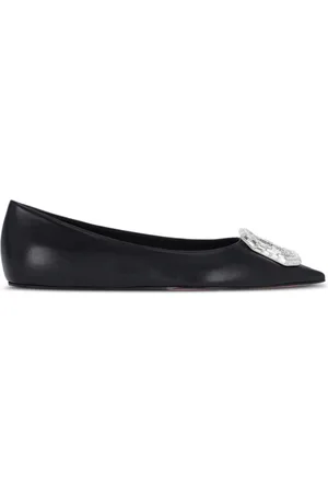 Amina Muaddi Ballerine Camelia