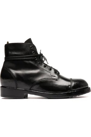 Officine creative Stivali stringati in pelle