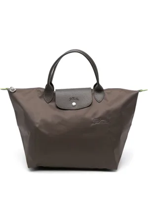 Longchamp Borsa tote Le Pliage Green media