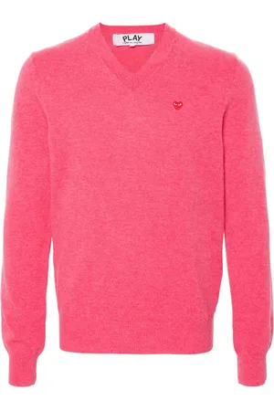 Comme des Garçons Maglione con applicazione