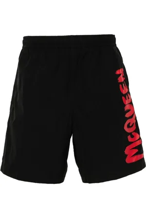 Alexander McQueen Costume da bagno con stampa McQueen Graffiti