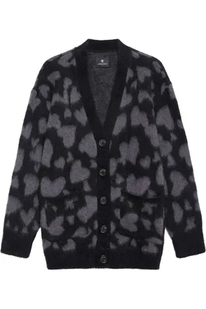 ANINE BING Cardigan Banks