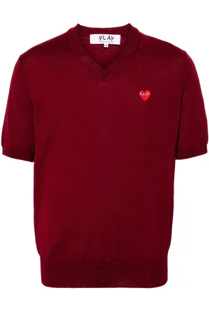 Comme des Garçons Maglione con applicazione