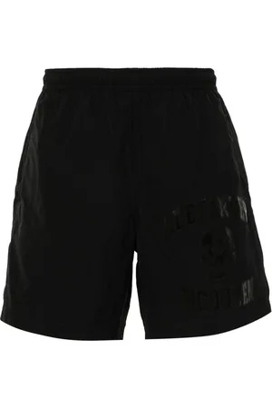 Alexander McQueen Costume da bagno con stampa Varsity