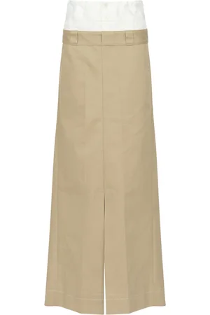 Maison Margiela Gonna lunga a vita alta