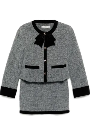 B+AB Set due pezzi in tweed