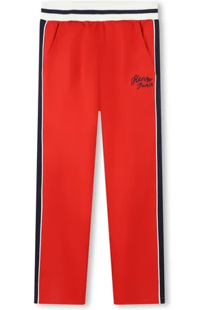 Kenzo Pantaloni sportivi con ricamo