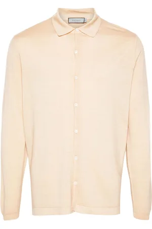 CANALI Cardigan con colletto stile polo