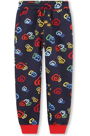 Kenzo Pantaloni sportivi con stampa