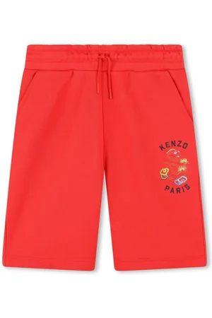 Kenzo Shorts sportivi con ricamo