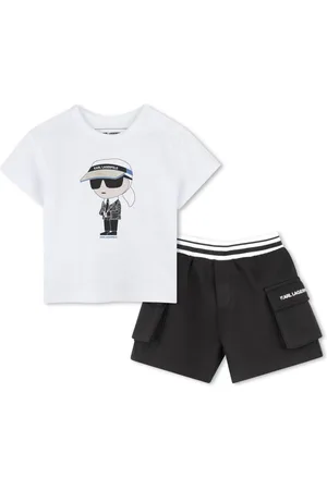 Karl Lagerfeld Set con shorts Ikonik Karl