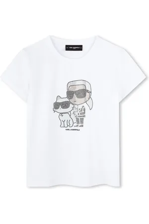 Karl Lagerfeld T-shirt con stampa grafica