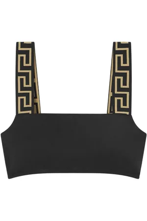 VERSACE Top bikini Greca Border