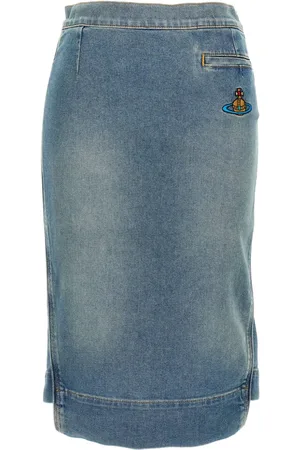 Vivienne Westwood Gonna con ricamo Orb