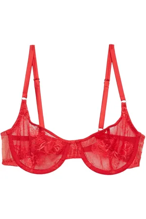 FLEUR DU MAL Reggiseno in pizzo a fiori