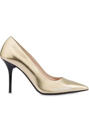 Moschino Pumps metallizzate 95mm