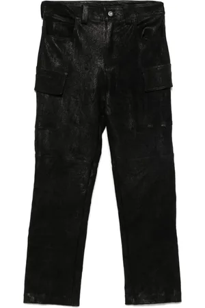 SALVATORE SANTORO Pantaloni in pelle