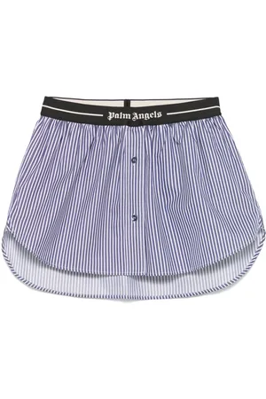 Palm Angels Minigonna a righe