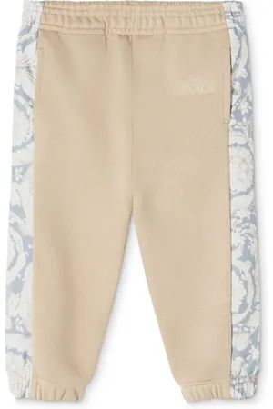 VERSACE Pantaloni sportivi Barocco con inserti