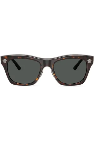 VERSACE Occhiali da sole con effetto tartarugato