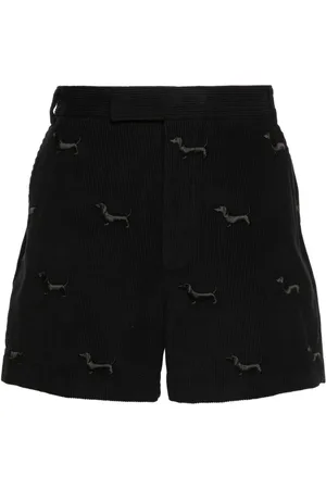 Thom Browne Bermuda a coste con vita media