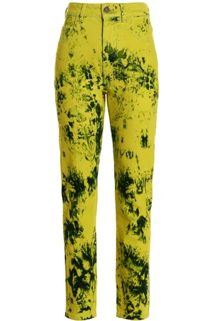 FERRARI Jeans con fantasia tie dye