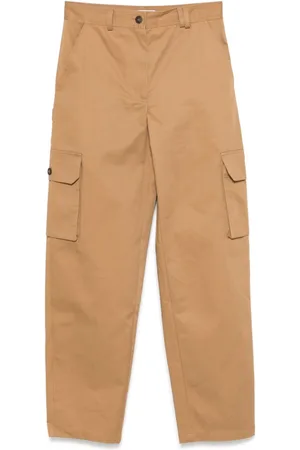 Maison Kitsuné Chino con ricamo logo