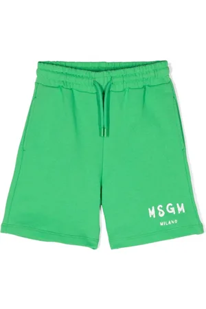 Msgm Shorts sportivi con stampa