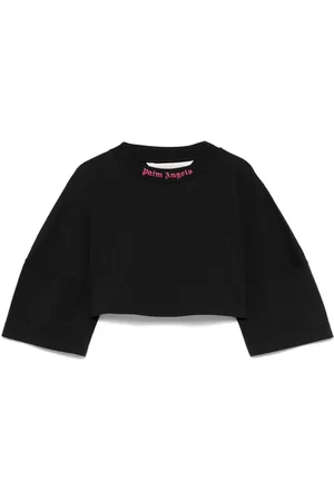 Palm Angels T-shirt crop con stampa
