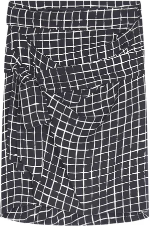 DRIES VAN NOTEN Gonna midi drappeggiata