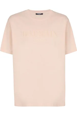 Balmain T-shirt con ricamo logo