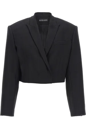 DAVID KOMA Blazer crop
