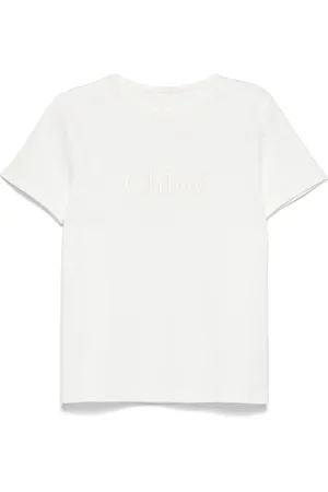 Chloé T-shirt con ricamo