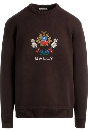 Bally Felpa con ricamo Alpine Flowers