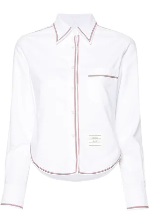 Thom Browne Camicia con dettagli a contrasto