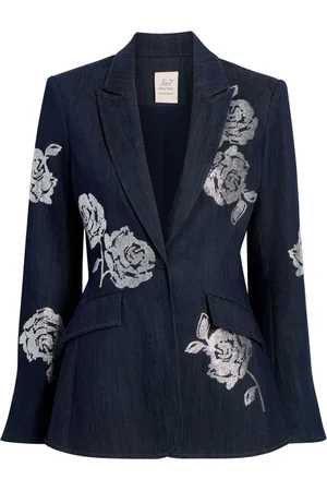 Cinq A Sept Blazer Heatset Roses Cheyenne