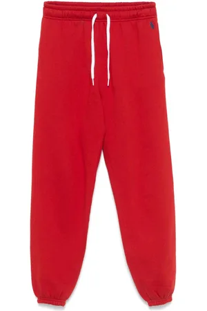 Ralph Lauren Pantaloni con ricamo Polo Pony
