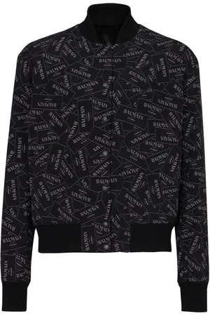 Balmain Bomber con stampa
