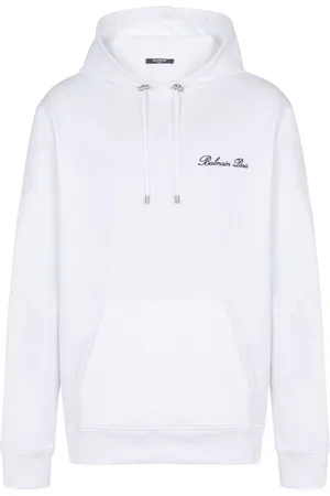 Balmain Felpa con ricamo logo