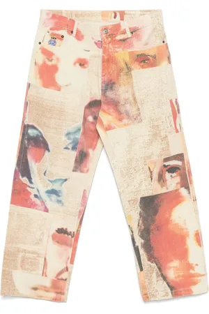 KIDSUPER STUDIOS Pantaloni con stampa