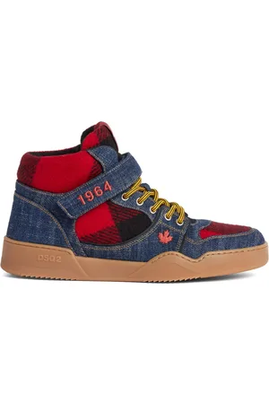 Dsquared2 Sneakers denim con inserti