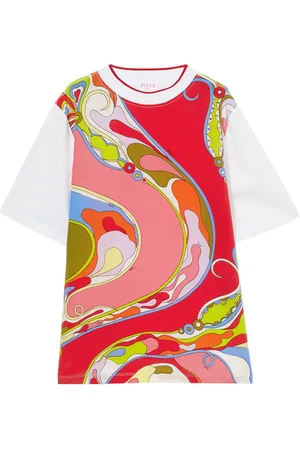 Puccini T-shirt con stampa Orchidee