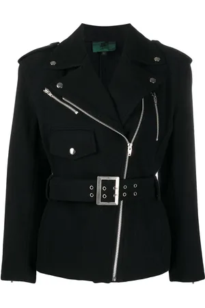 Jean Paul Gaultier Giacca biker con cintura anni 