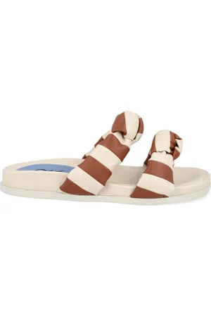 Blue Bird Sandali slides con applicazioni